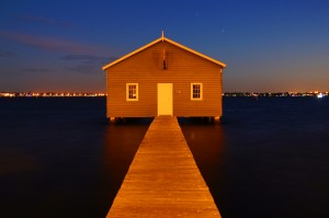 The iconic Boat House, Perth
